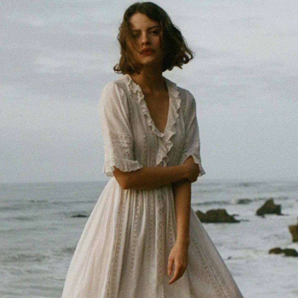 ISO - DOEN Ellora Dress Salt (DO NOT BUY)